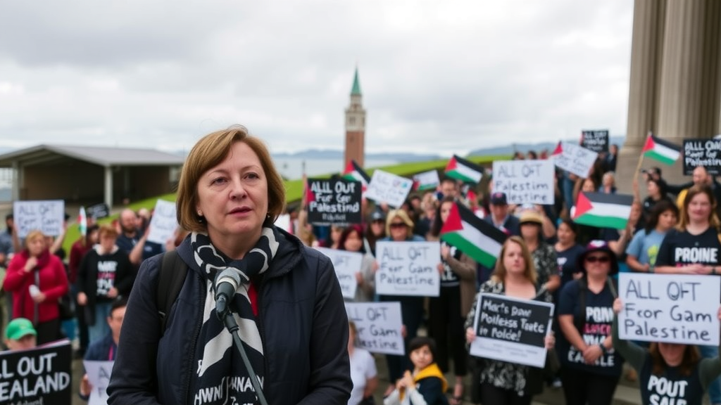 Green Party Seeks Sanctions Against Israel