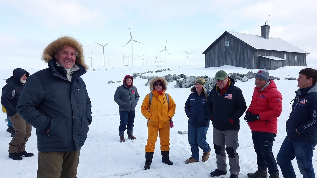 Minister Visits Scott Base for Antarctic Cooperation