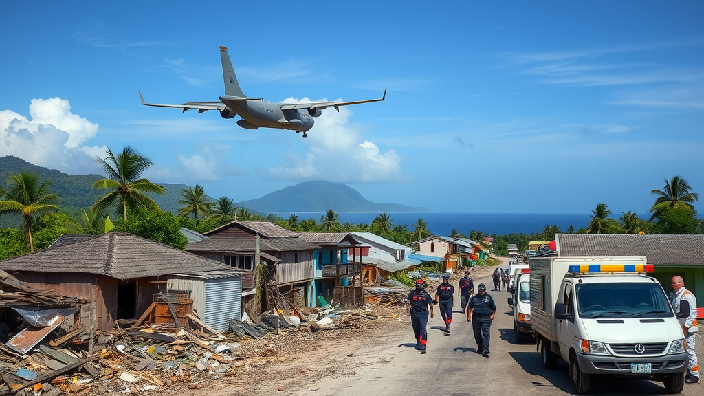 New Zealand Assists Vanuatu After Devastating Earthquake