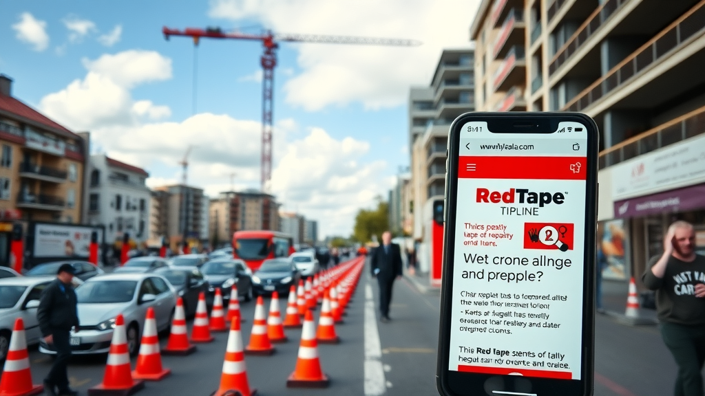 Red Tape Tipline Reaches 300 Reports