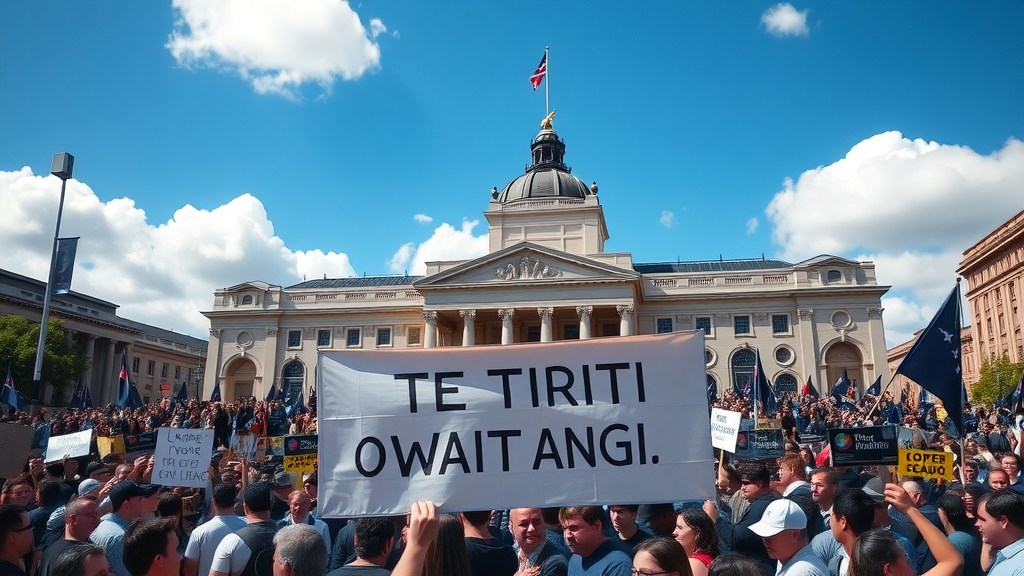 Tens of Thousands Unite Against Treaty Bill